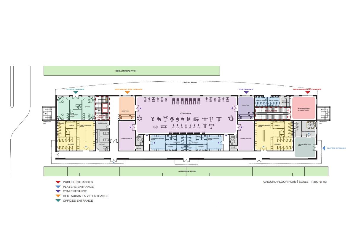Bahrain Rugby Football Club Stadium – Gatehouse Pitch Auditorium