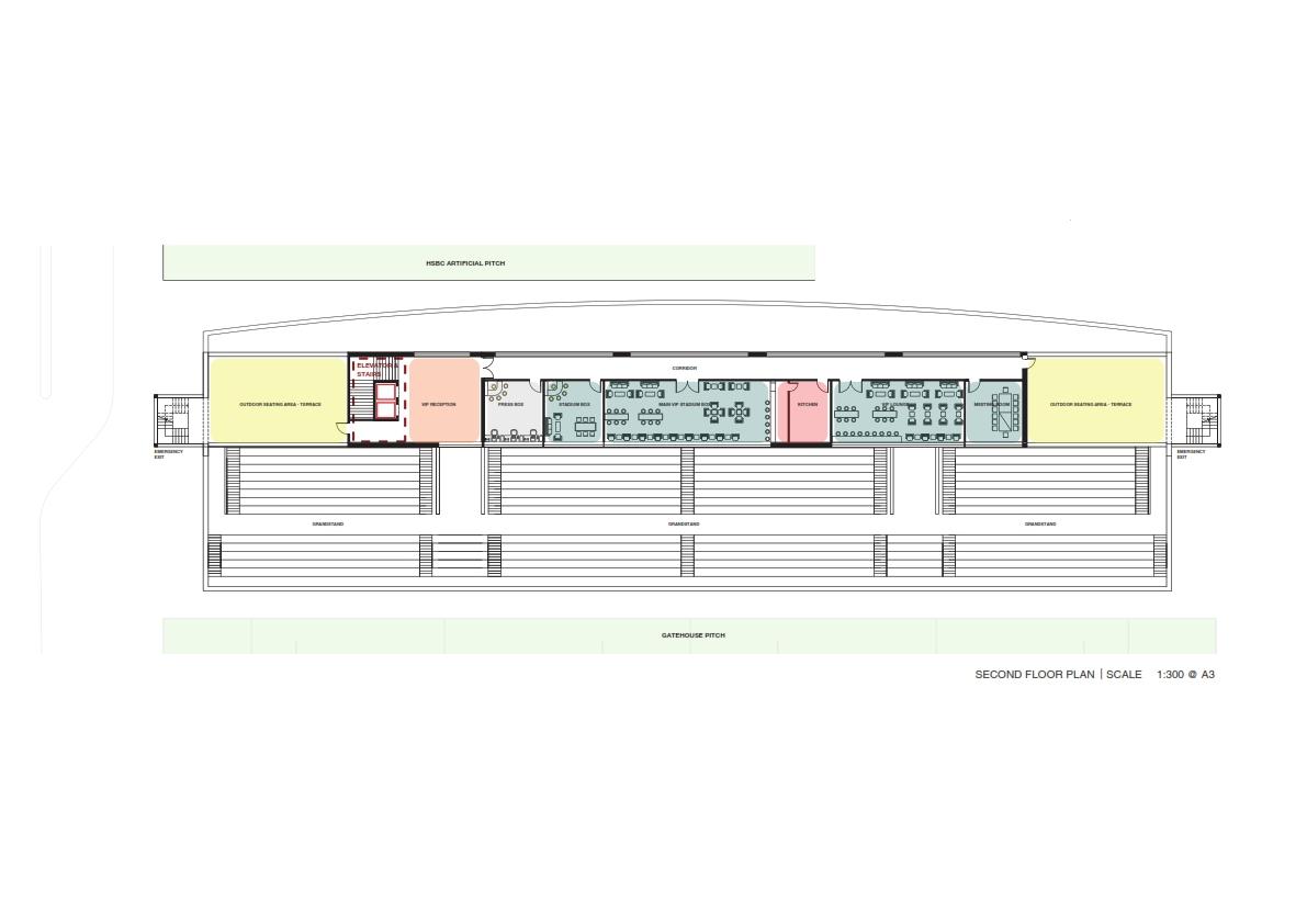 Bahrain Rugby Football Club Stadium – Gatehouse Pitch Auditorium