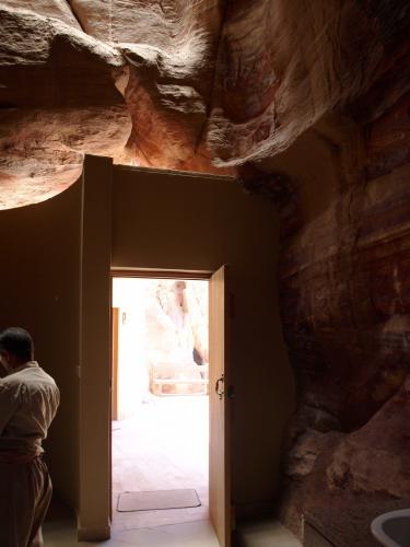 Toilets inside Petra Archaeological Park