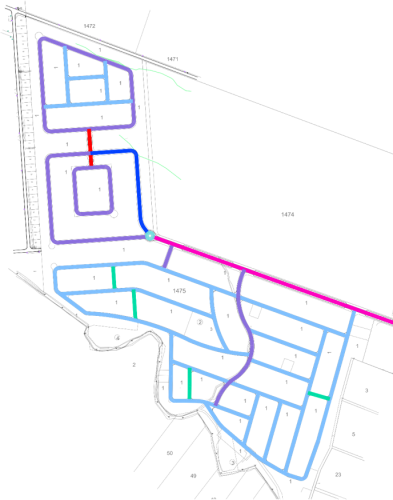 Retaj City Project Roads and Infrastructure