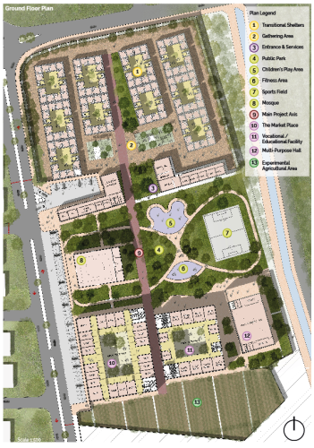 Reyhanli Syrian Refugee Project Turkey Site Plan