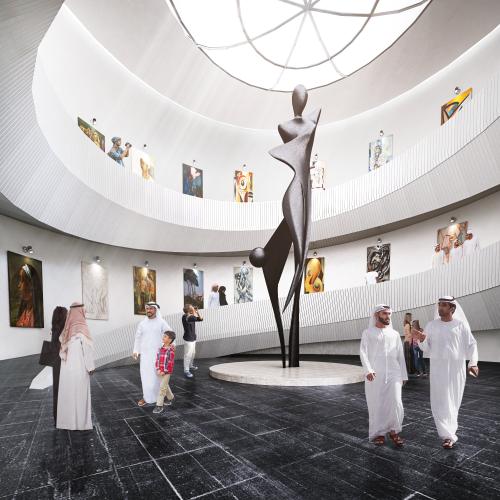 Barjeel Museum for Modern Arab Art in Sharjah