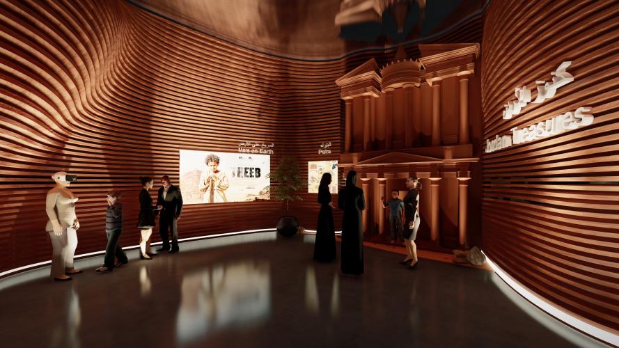 Jordan Pavilion at Expo Dubai 2020 Architectural Concept Design