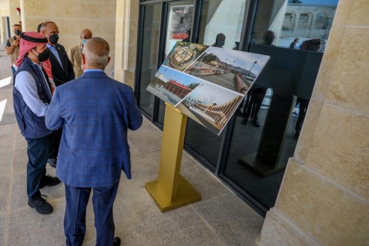 سمو الأمير الحسين بن عبدالله الثاني ولي العهد، يفتتح مشروع تطوير ساحة الثورة العربية الكبرى Royal Highness Crown Prince Al Hussien 